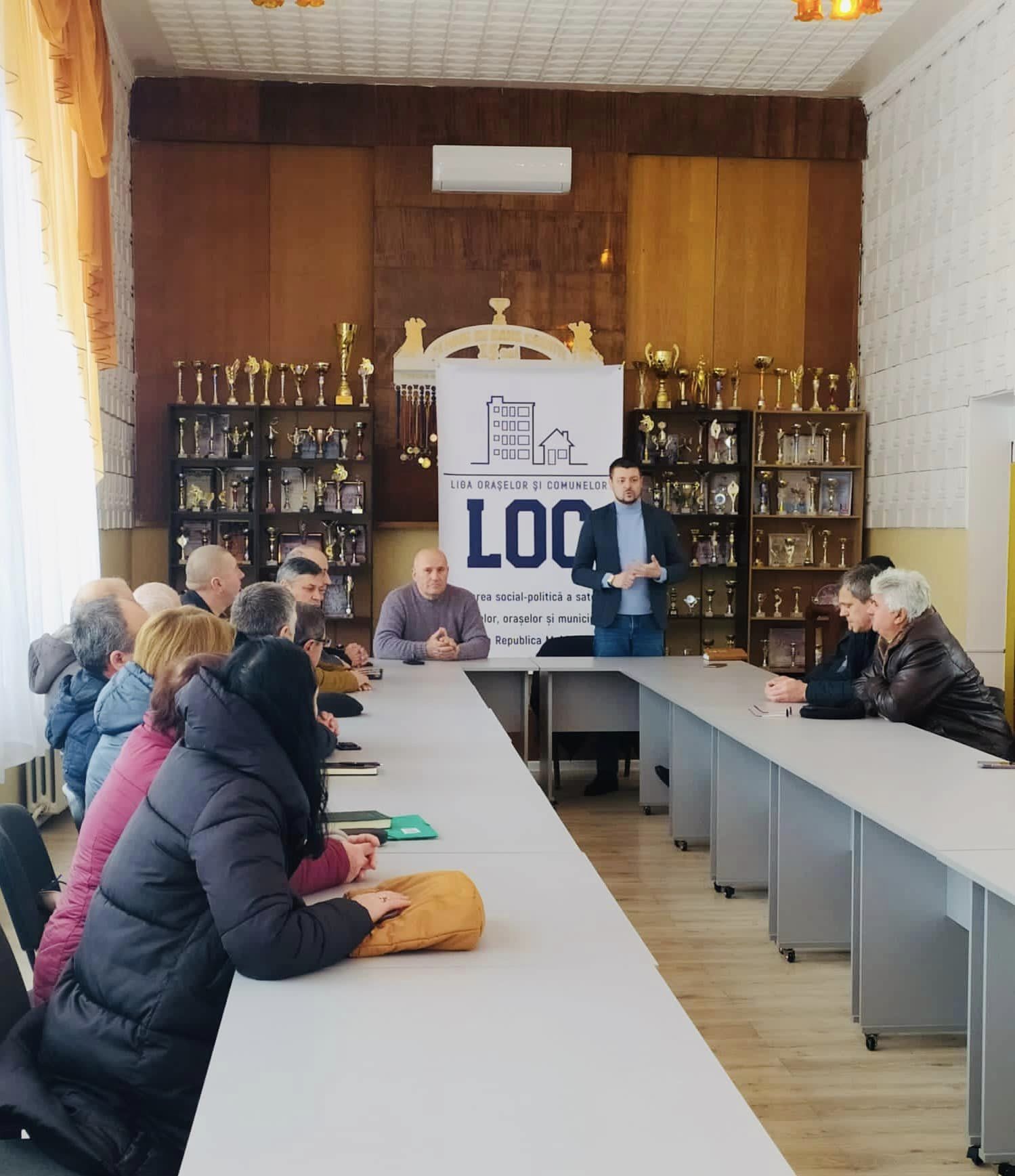 Echipa Ligii Orașelor și Comunelor din raionul Leova s-a convocat în ședința
